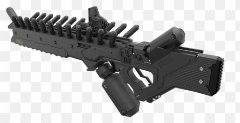 Alien Weapon Riffle Sci - Fi Weapons Png Emoji