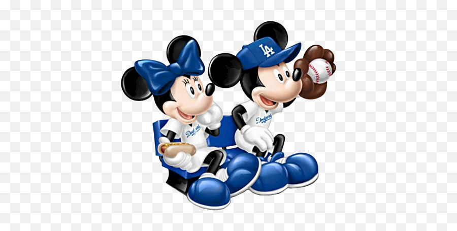 Mickey Mouse - Phillies Mickey Mouse Emoji,Dodgers Emoji