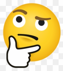 Thinking Face Icon - Smiley Emoji