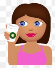 Eva - Mobile Girl Phone Cartoon Emoji,Sassy Emoji