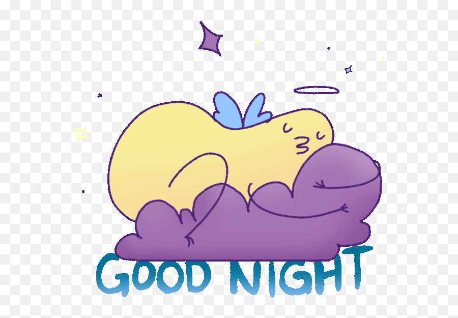 Gfycat Animaatio Emoji Transprent Png - Clip Art,Good Night Emoji