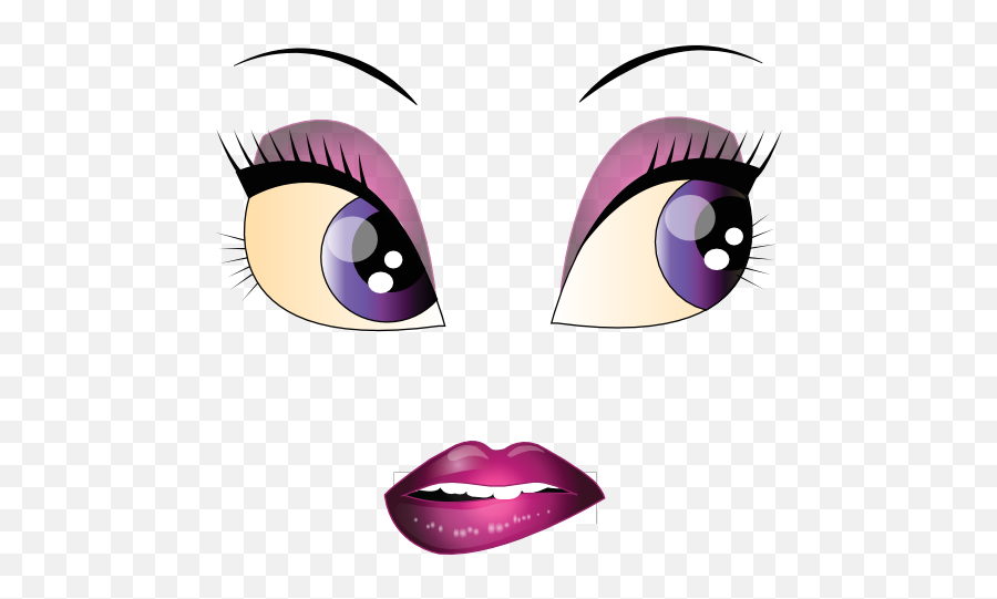 Pretty Shy Girl Smiley Emoticon Clipart - Pretty Eyes Clipart Pink Emoji,Pretty Emoticons