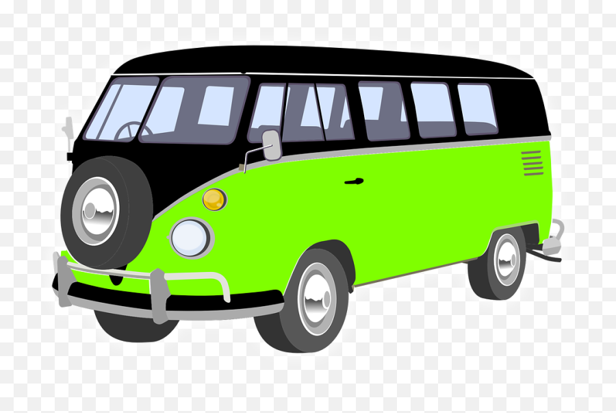 Van Vw Volkswagen - Van Clipart Emoji,Road Trip Emoji
