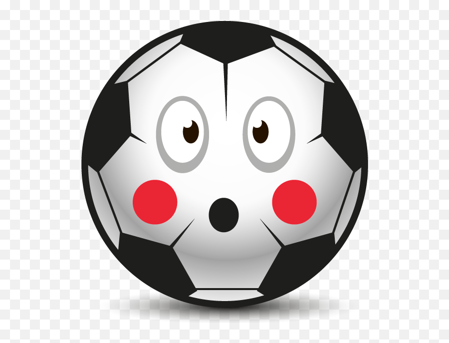 Stickers - Dibujo Pelota De Futbol Emoji,Soccer Emoticon