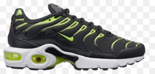 Nike Air Max Plus - Black And Green Emoji