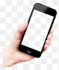 Phone In Hand Png - Holding Emoji