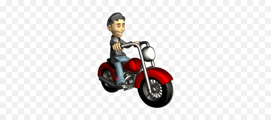 Motorcycle Stickers For Android Ios - Motorcycle Gif Transparent Background Emoji,Biker Emoji