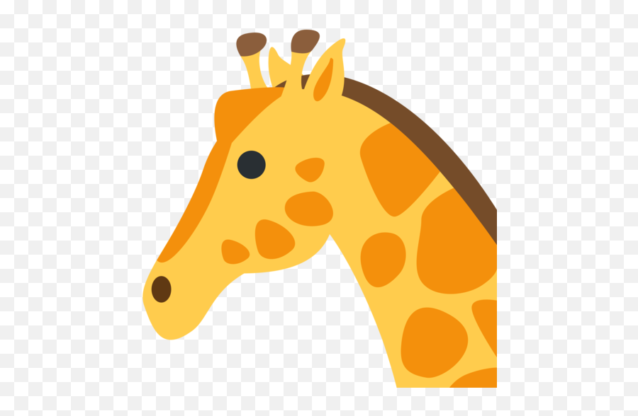 Giraffe Emoji - Giraffe Emoji Transparent,Giraffe Emoji