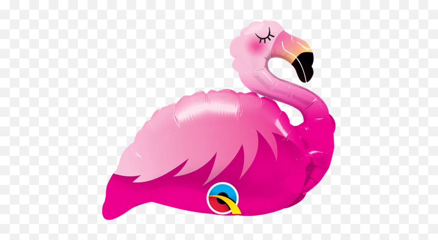 Products - Mini Flamingo Foil Balloon 1pc Emoji,Pink Flamingo Emoji