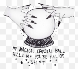 Occult Rings Crystal Crystalball Gypsy - Fortune Telling Crystal Ball Clipart Emoji,Gypsy Emoji