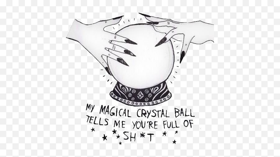 Occult Rings Crystal Crystalball Gypsy - Fortune Telling Crystal Ball Clipart Emoji,Gypsy Emoji