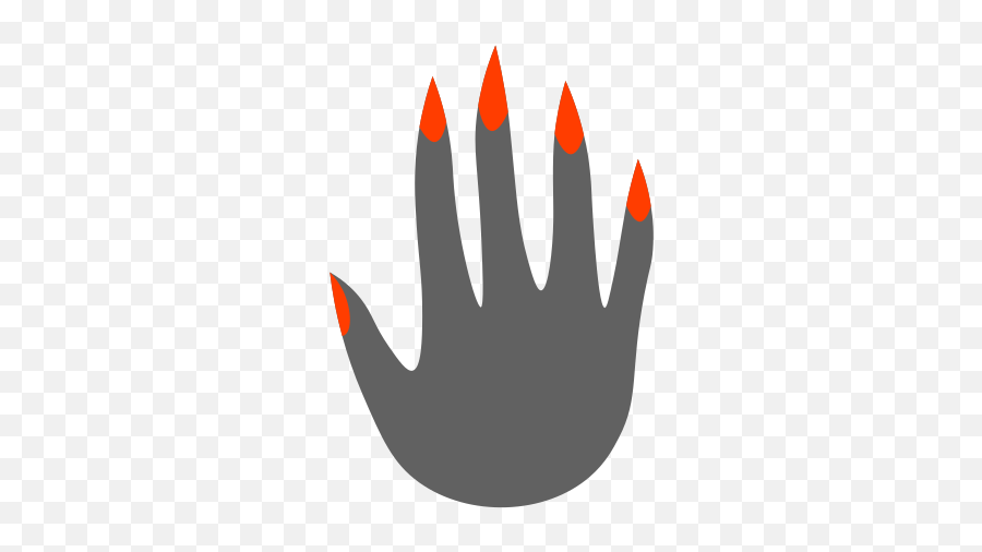 Scary Hand Icon - Free Download Png And Vector Language Emoji,Scary Emoji