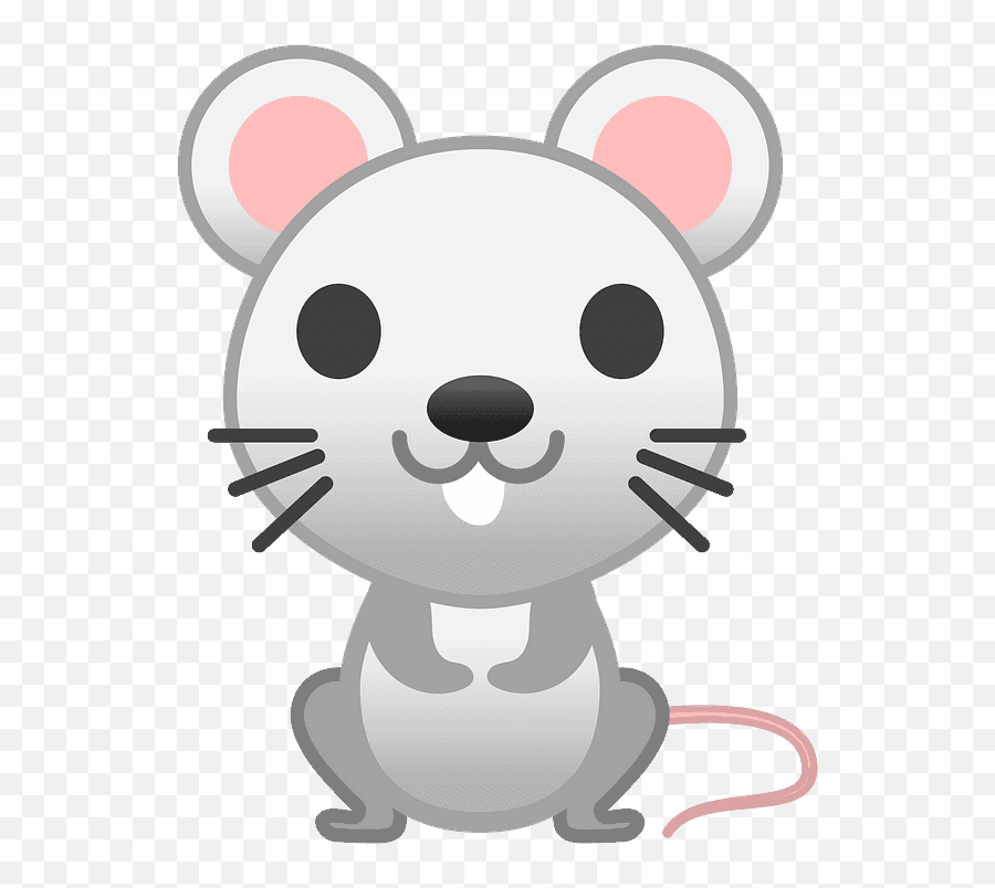 Mouse Emoji Clipart - Maus Emoji,Zebra Emoji