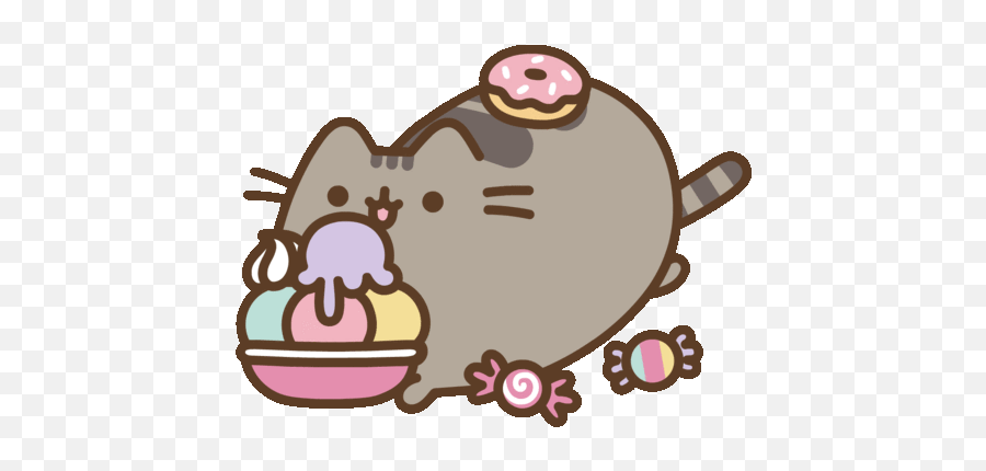 Q Monada De Gatitooooooo - Food Ice Cream Pusheen Emoji,Pusheen The Cat Emoji