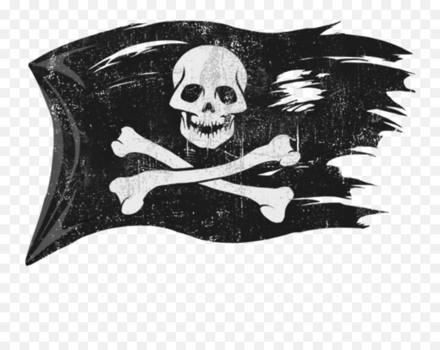 Mq Pirate Flag Black Skull - Pirate Flag Png Emoji,Pirate Flag Emoji
