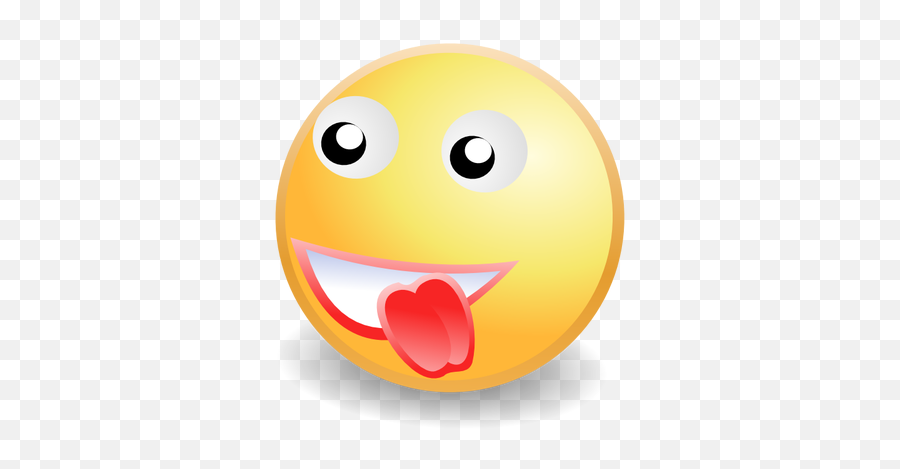 Tongue Out Smiley Face Icon Vector Image - Smile Clip Art Emoji,Laughing Emoticon