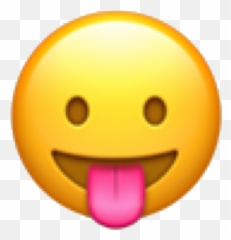 Emoji Emojicon Emote Face Emojiface Tongue Tongueout - Emoji Instagram,Emojicon