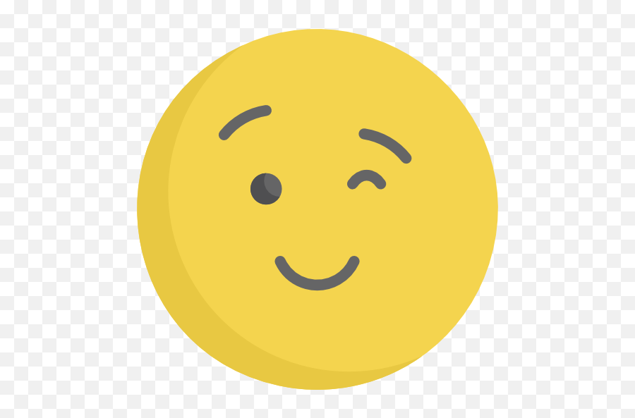 Wink - Smiley Emoji,Wink Emoticon