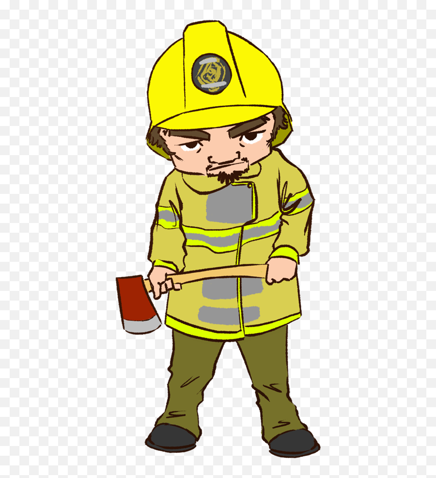 Fireman Free To Use Clip Art - Fireman Sad Clipart Emoji,Fireman Emoji