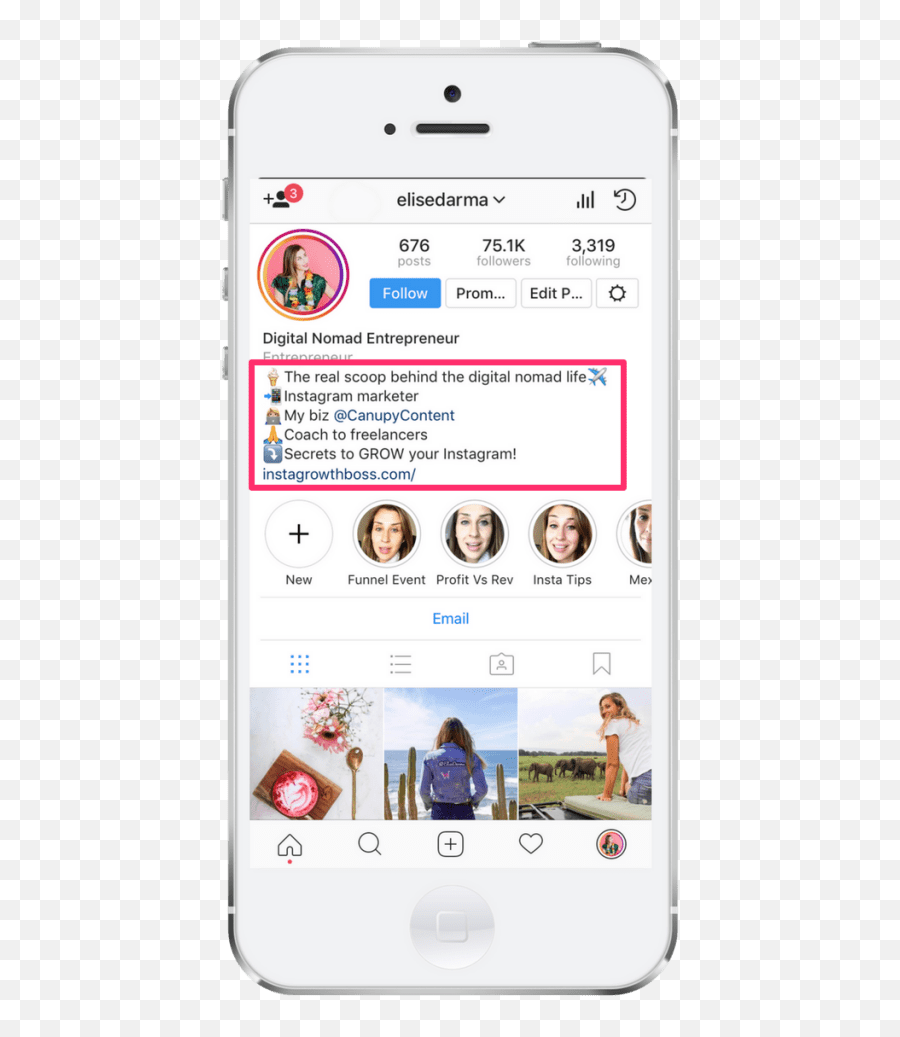 5 Steps To - Insta Bio For Digital Nomad Emoji,Emoji Quotes For Instagram