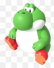 Big Chungus Fat Yoshi Transparent Png - Fat Yoshi Transparent Background Emoji,Yoshi Emoji