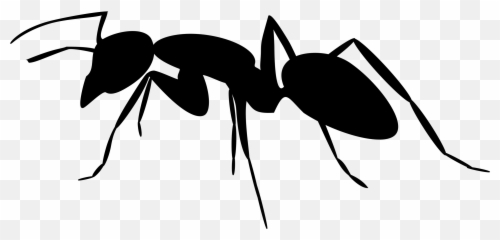 Ants Clipart Silhouette Pencil And In Color Ants - Ant Silhouette Emoji,Ant Emoji