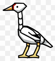 Download Crane Bird - Emoji