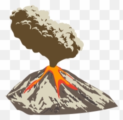 Volcano Png Clipart Png Mart With Volcano Clipart - Volcano Clipart Png Emoji,Volcano Emoji