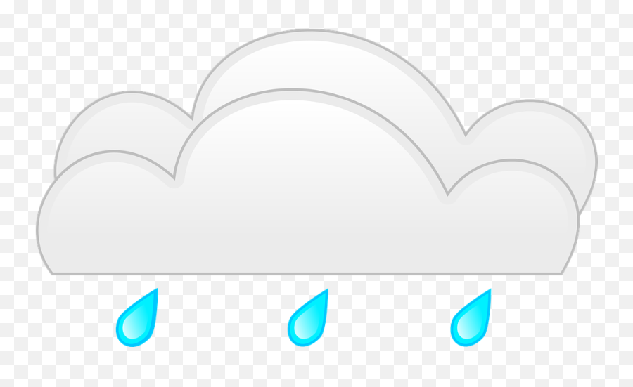 Free Storm Rain Vectors - Rain Emoji,Water Drops Emoji