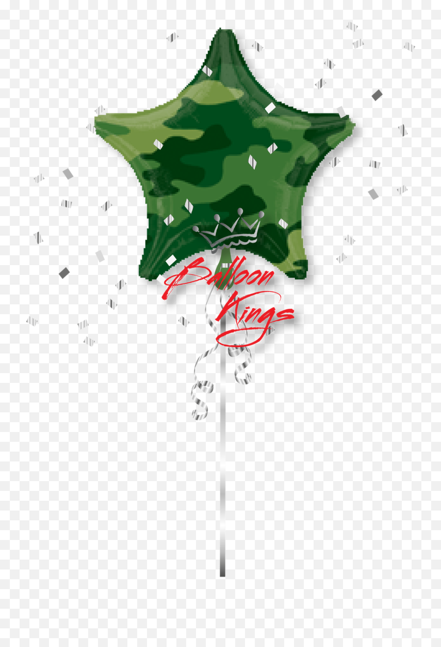 Camouflage Star - Camouflage Balloon Emoji,Camouflage Emoji