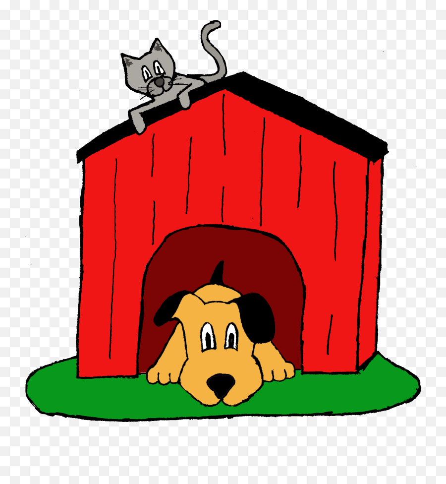 Clipart Houses Dogs Transparent - Doghouse Emoji,Doghouse Emoji