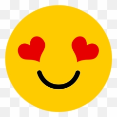 Heart Eye Emoji Free Stock Photo - Smiley