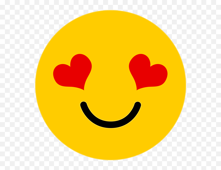 Heart Eye Emoji Free Stock Photo - Smiley,Cute Love Emoticons