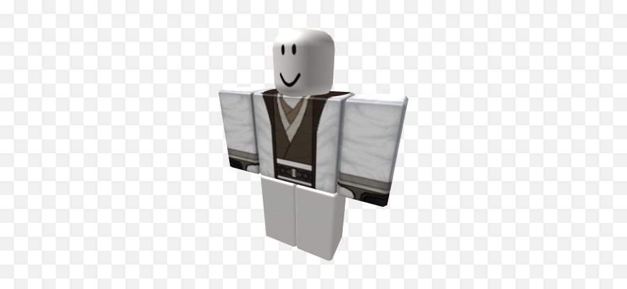 White Jedi Robes Roblox White Jacket Roblox Emoji Free Transparent Emoji Emojipng Com