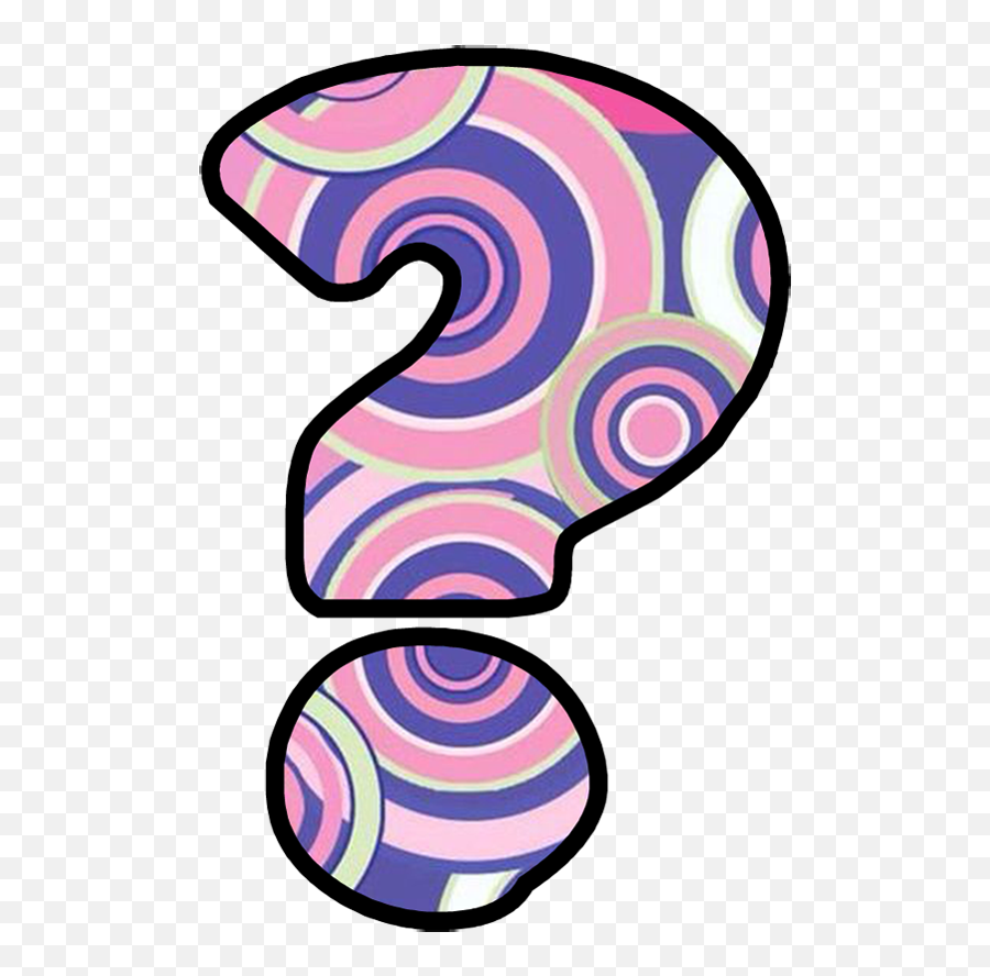 Pink Question Mark Png - Fragezeichen Question Mark Clip Art Emoji,Question Mark Emoji Apple