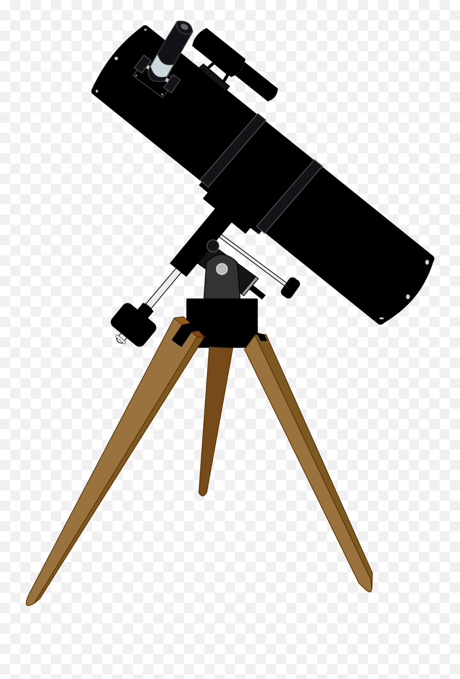 Reflector Telescope - Telescope Clipart Png Emoji,Telescope Emoji