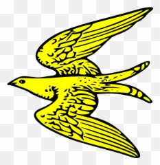 Bird Flying Clipart Hd Png Download - Yellow Emoji