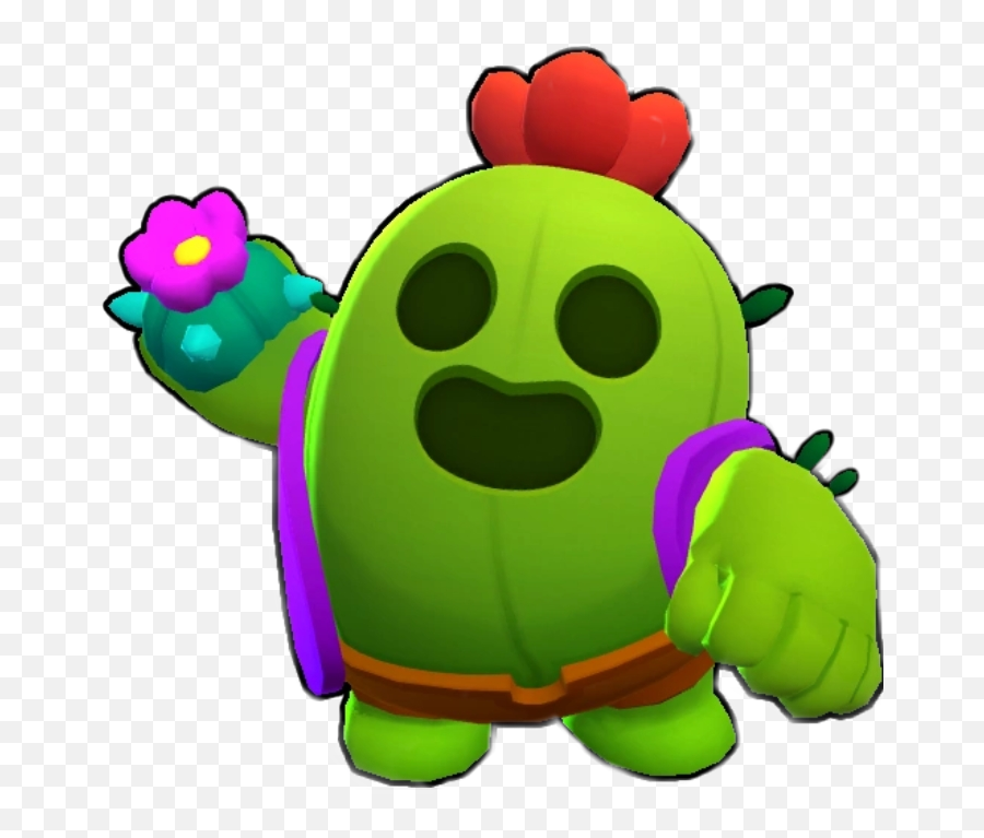 Spike Sticker By Brawlstars6000lbn - Brawl Stars Spike Emoji,Spike Emoji