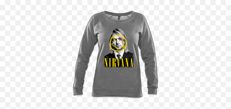 Nirvana Kurt Cobain Smiley Face - Nirvana Emoji,Emoticon Dress