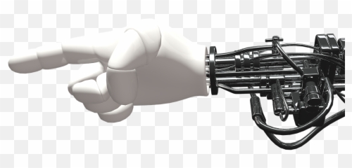 Hand Robot Machine Artificial Intelligence Technology - Transparent Background Emoji