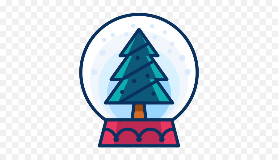Tree Christmas Snowglobe Decoration - Christmas Tree Png Symbol Emoji,Christmas Tree Emoticon