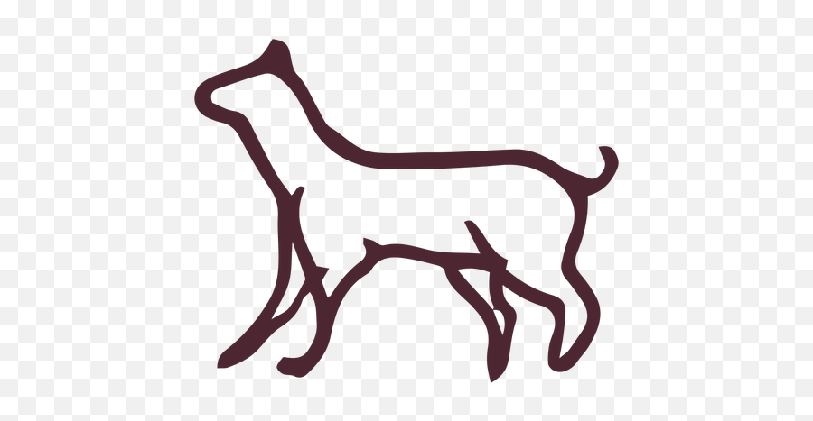 Egyptian Traditional Dog Symbol - Transparent Png U0026 Svg Simbolo De Perro Png Emoji,Dog Emoji Facebook