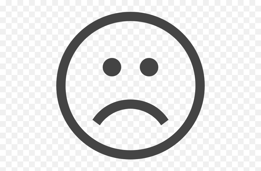Frown Face Png Picture - Happiness Icon Emoji,Frown Face Emoji