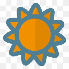 Summer Sun Clipart Free Svg File - Dot Emoji