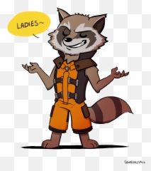 Download Rocket Raccoon Clipart Hq Png Image - Easy Rocket Racoon Drawing Emoji,Raccoon Emoji