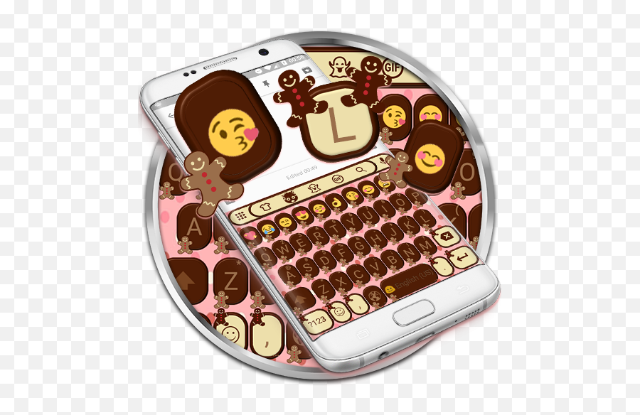 Love Chocolate Emoji Keyboard Theme - Chocolate,Emoji Chocolates