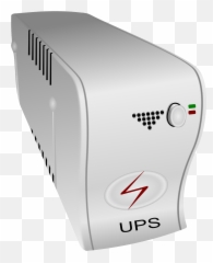 Ups Computer Uninterruptible Power - Clipart Black And White Emoji