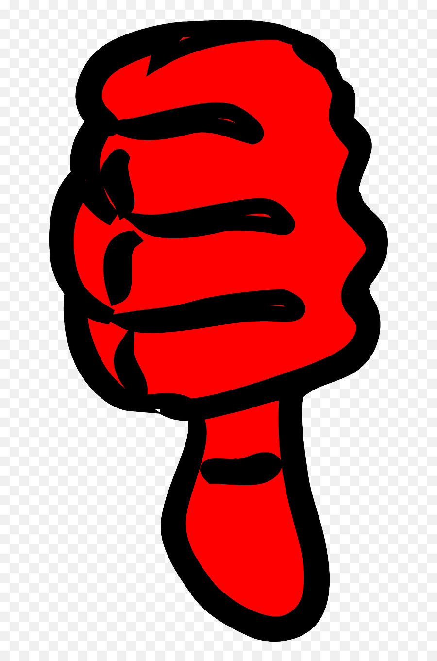 Thumb Down Dislike Hand No - Wrong Clipart Emoji,Facebook Thumbs Down Emoticon