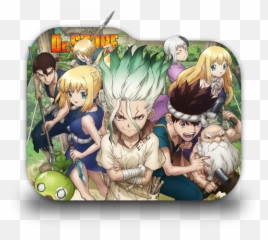 Dr Stone Icon Folder - Dr Stone All Characters Emoji,Emoji La Pelicula Completa