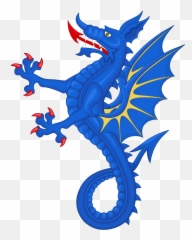 Azure Dragon - Coat Of Arms Portugal Mozambique Emoji